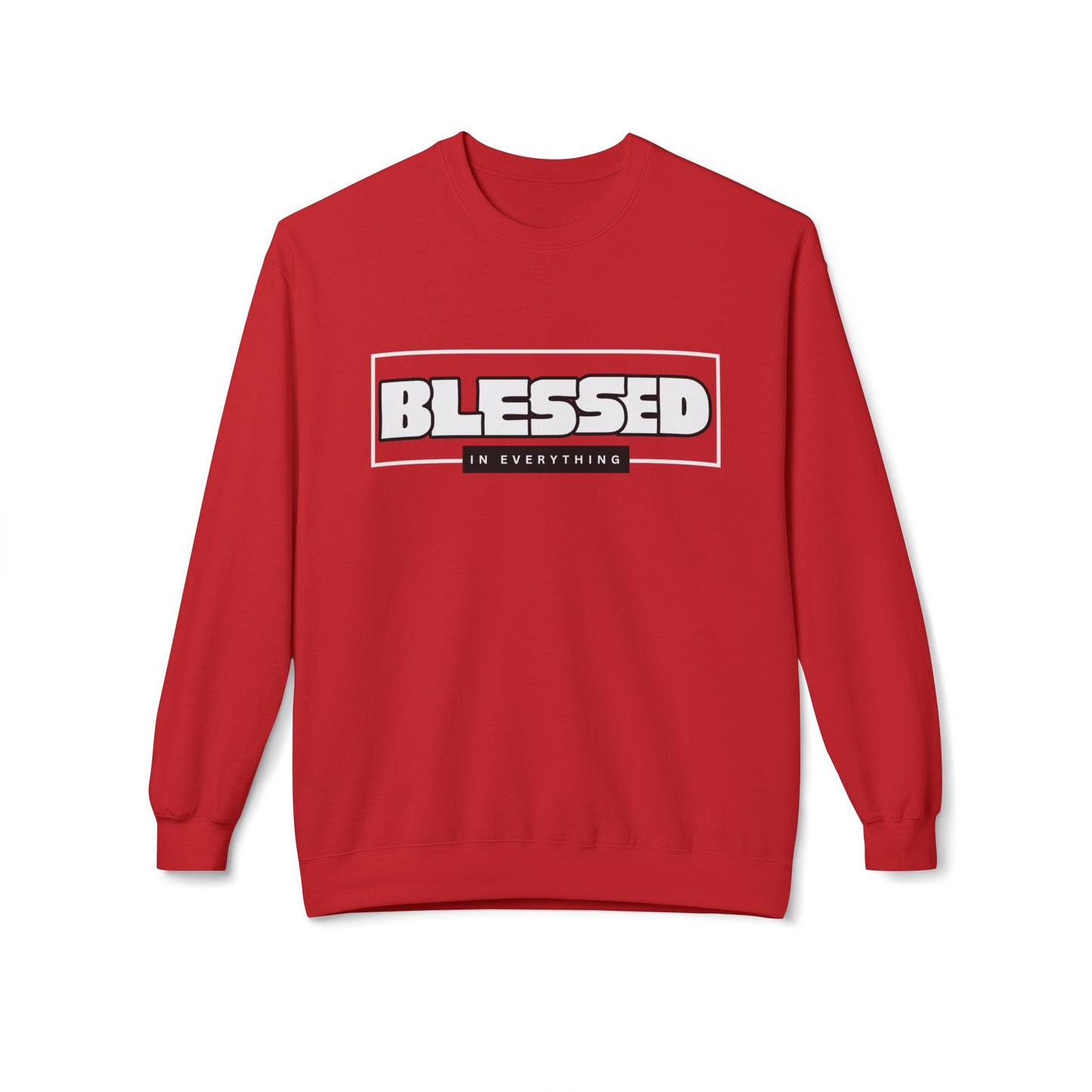 Blessed Sweatshirt, Christian Religious Clothing, Comfortable Apparel,