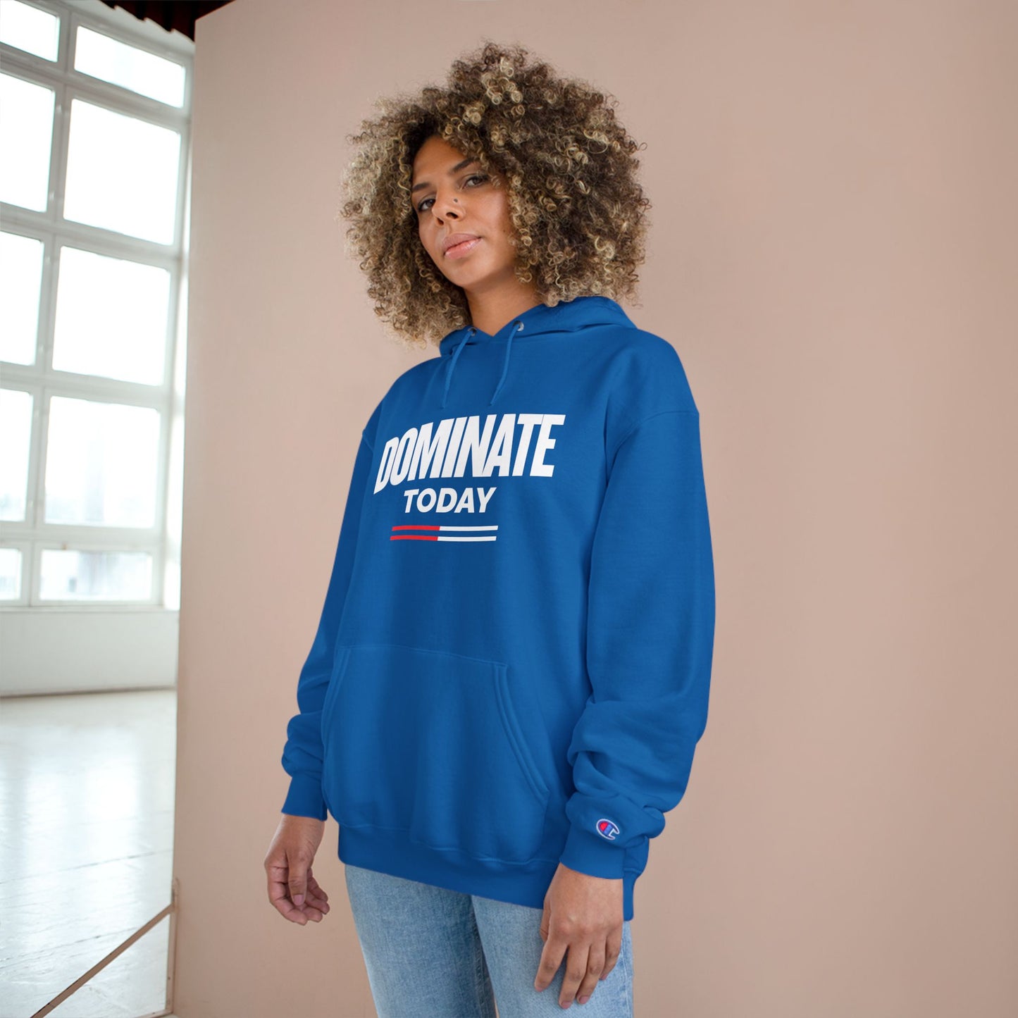 Dominate Today Hoodie | Motivational Apparel for Winners, Gym Wear, Encouragement Gift, Sports Hoodie, Fitness Fashion