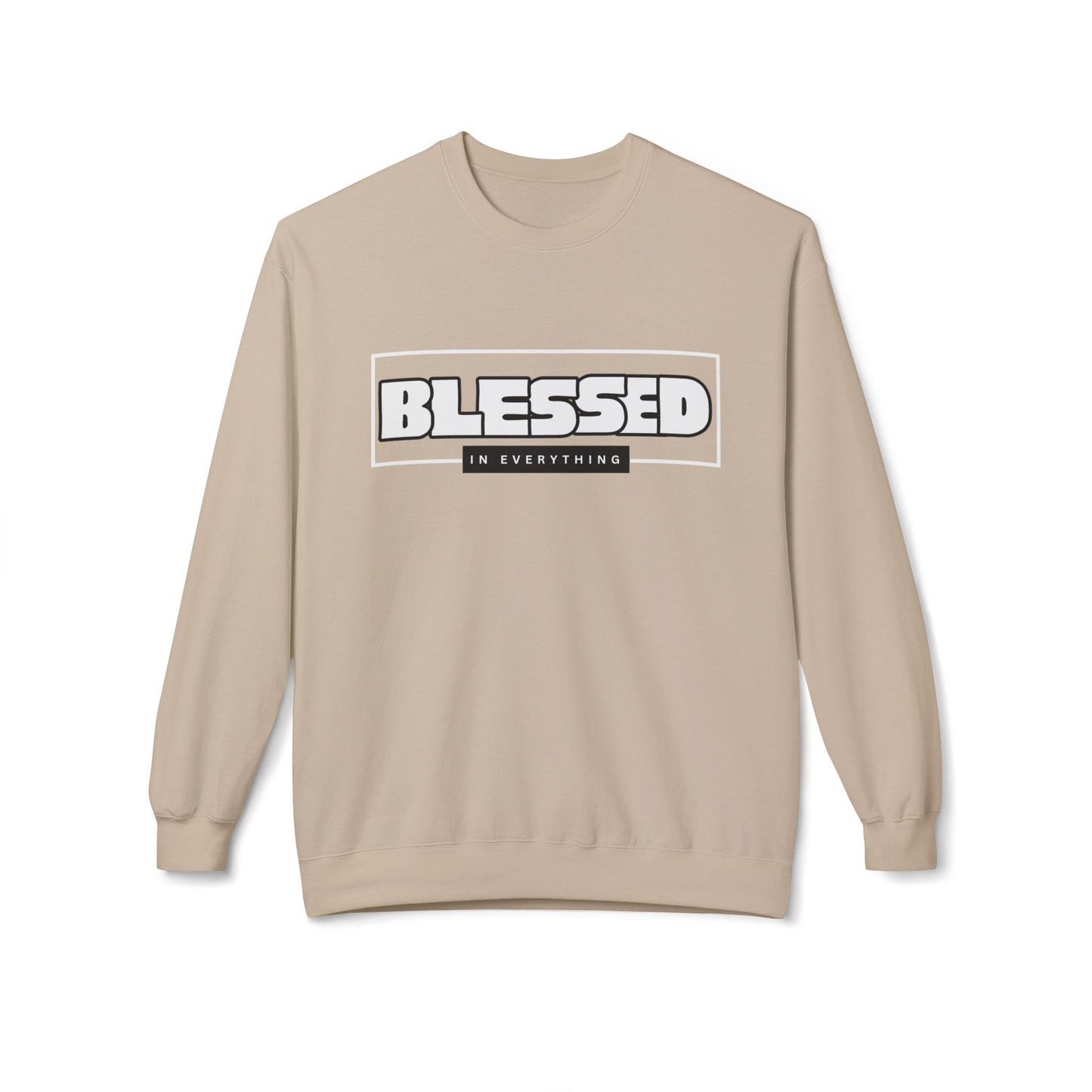 Blessed Sweatshirt, Christian Religious Clothing, Comfortable Apparel,