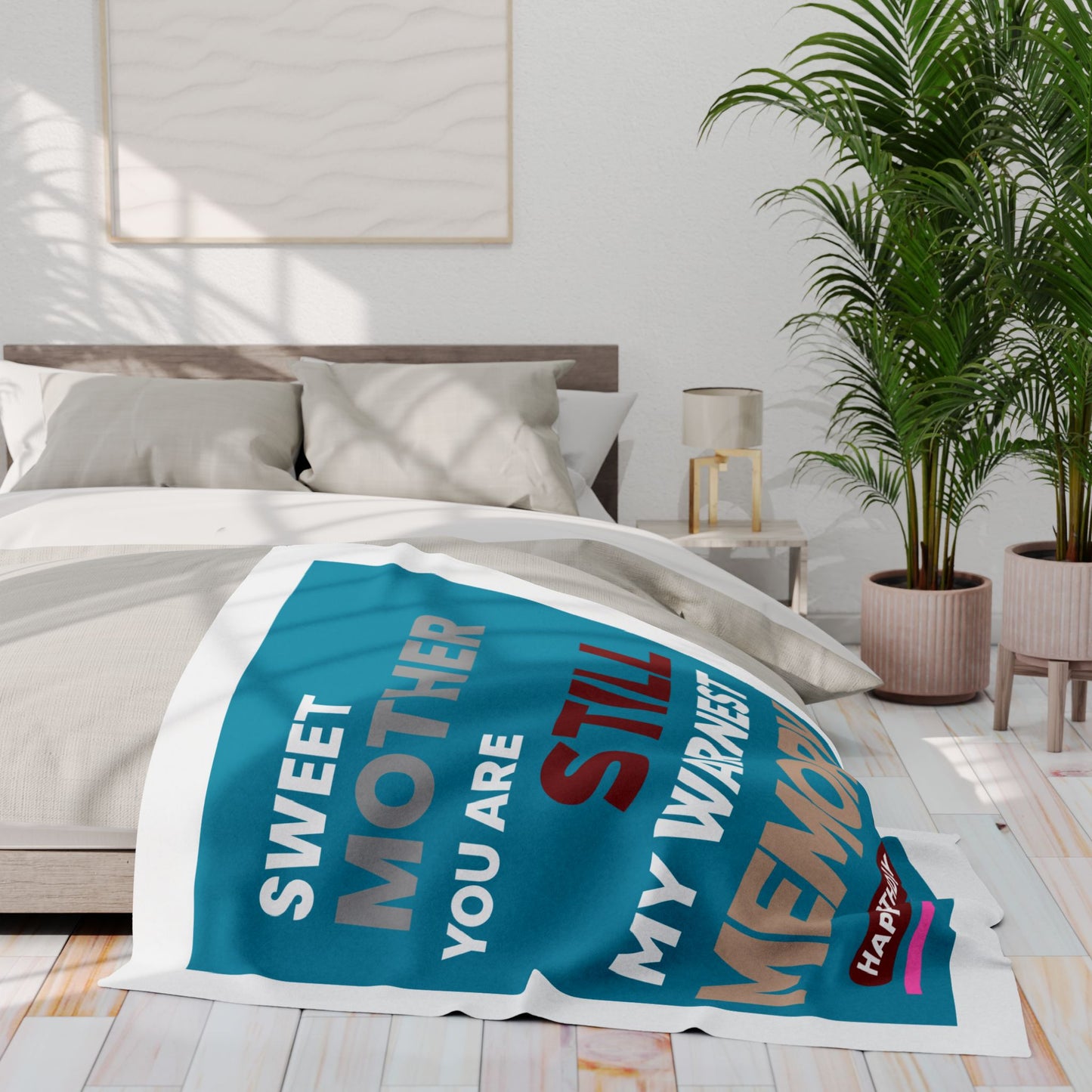 Mom's Birthday Gift, Fleece Blanket, Gift for Her, Cozy Throw Blanket, Winter
