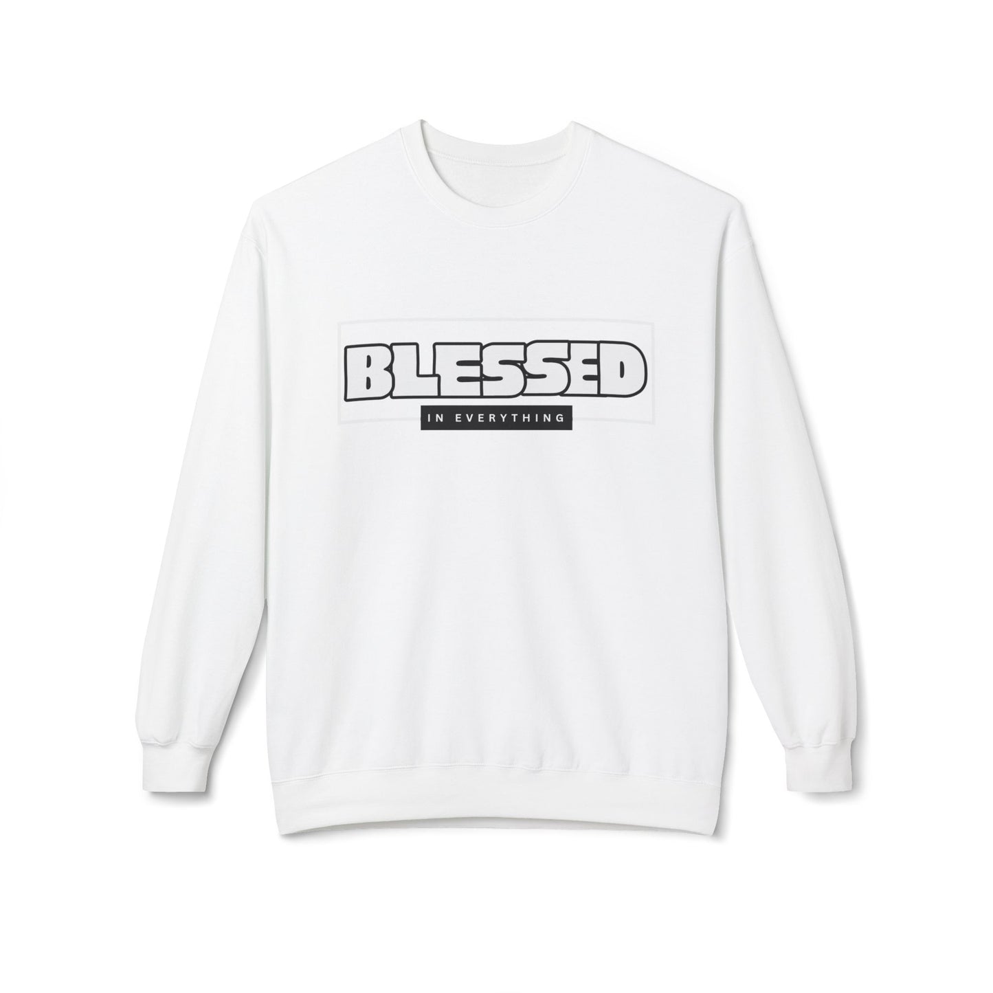 Blessed Sweatshirt, Christian Religious Clothing, Comfortable Apparel,