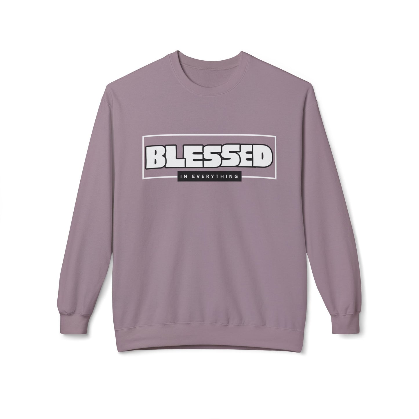 Blessed Sweatshirt, Christian Religious Clothing, Comfortable Apparel,