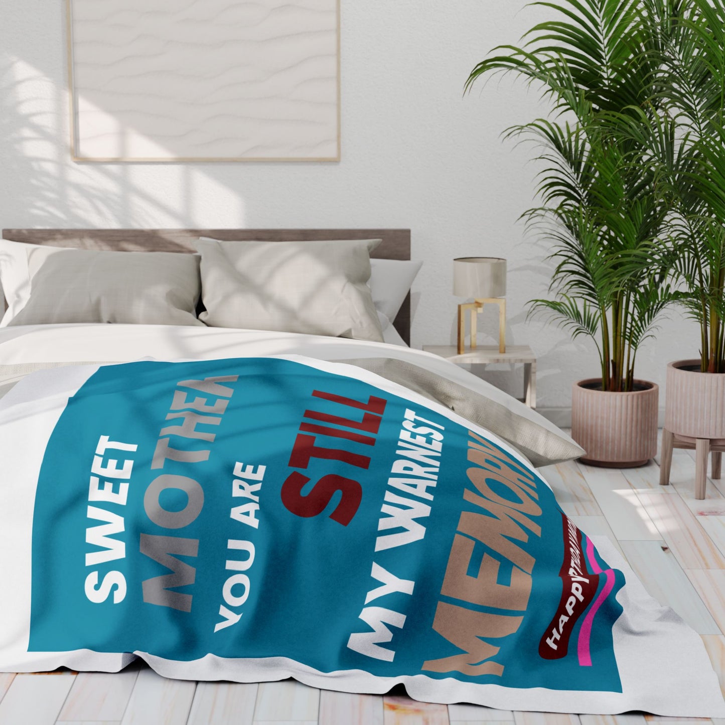 Mom's Birthday Gift, Fleece Blanket, Gift for Her, Cozy Throw Blanket, Winter