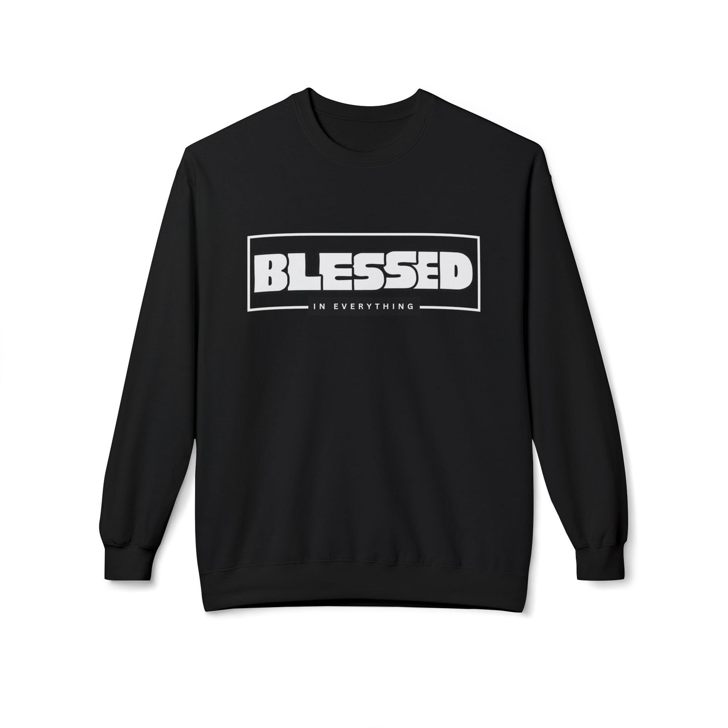 Blessed Sweatshirt, Christian Religious Clothing, Comfortable Apparel,