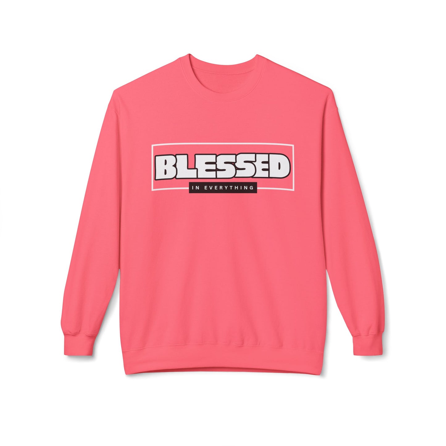 Blessed Sweatshirt, Christian Religious Clothing, Comfortable Apparel,