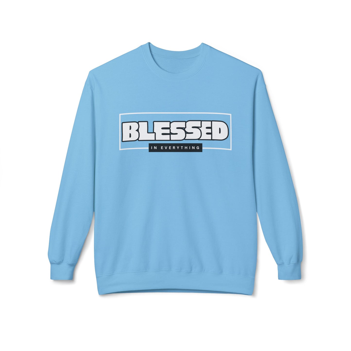 Blessed Sweatshirt, Christian Religious Clothing, Comfortable Apparel,