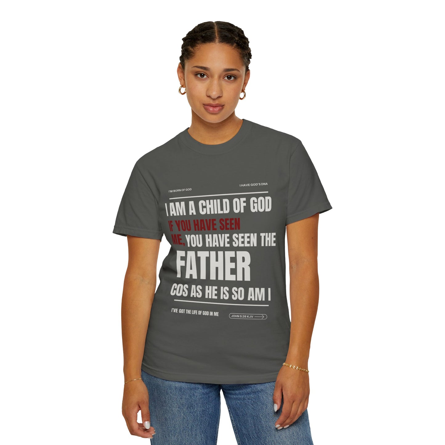 I'm a Child of God Christian Shirt, Religious Christian Tee, Faith Apparel