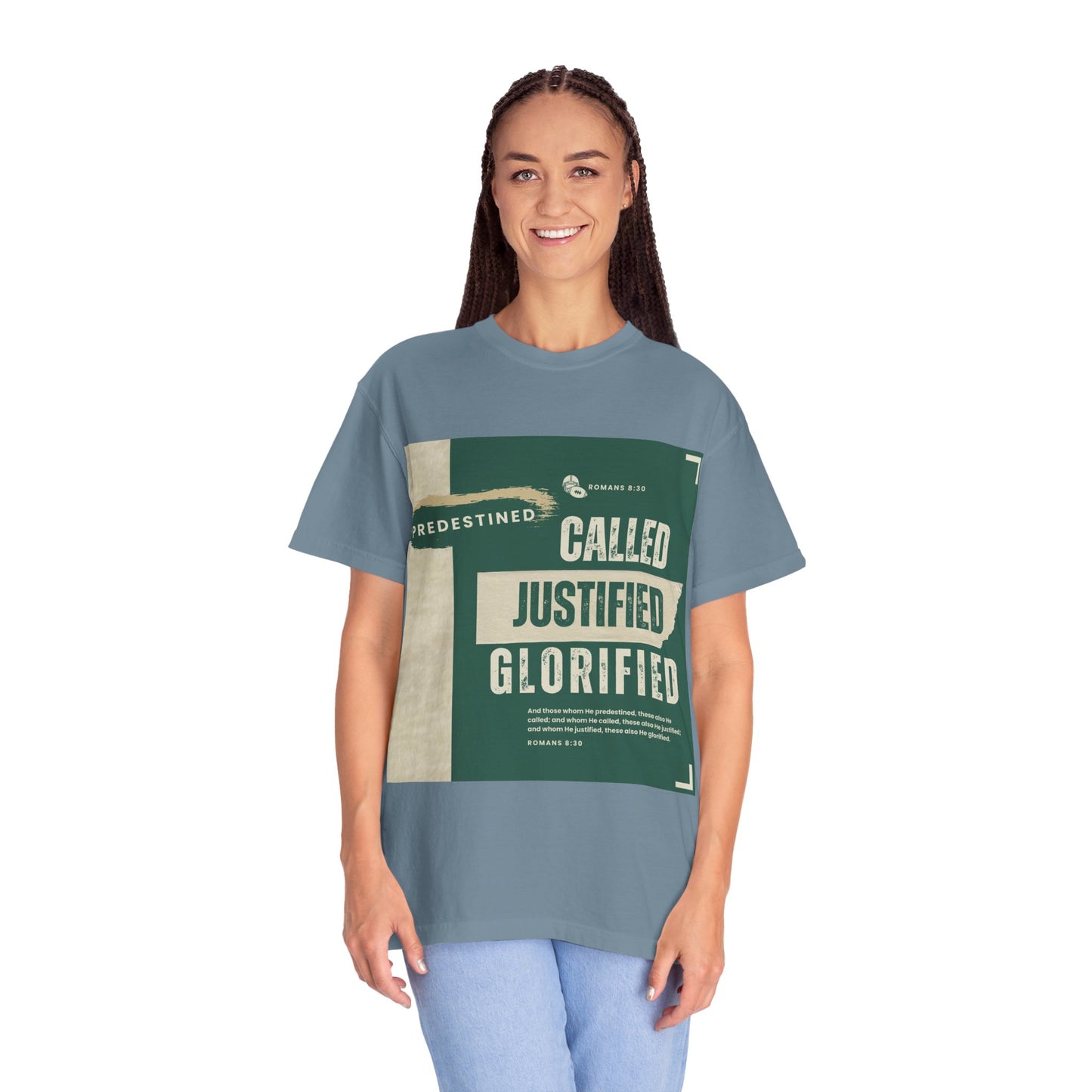 Called, Justified & Glorified Christian Faith T-shirt, Unisex Top, Religious Tee