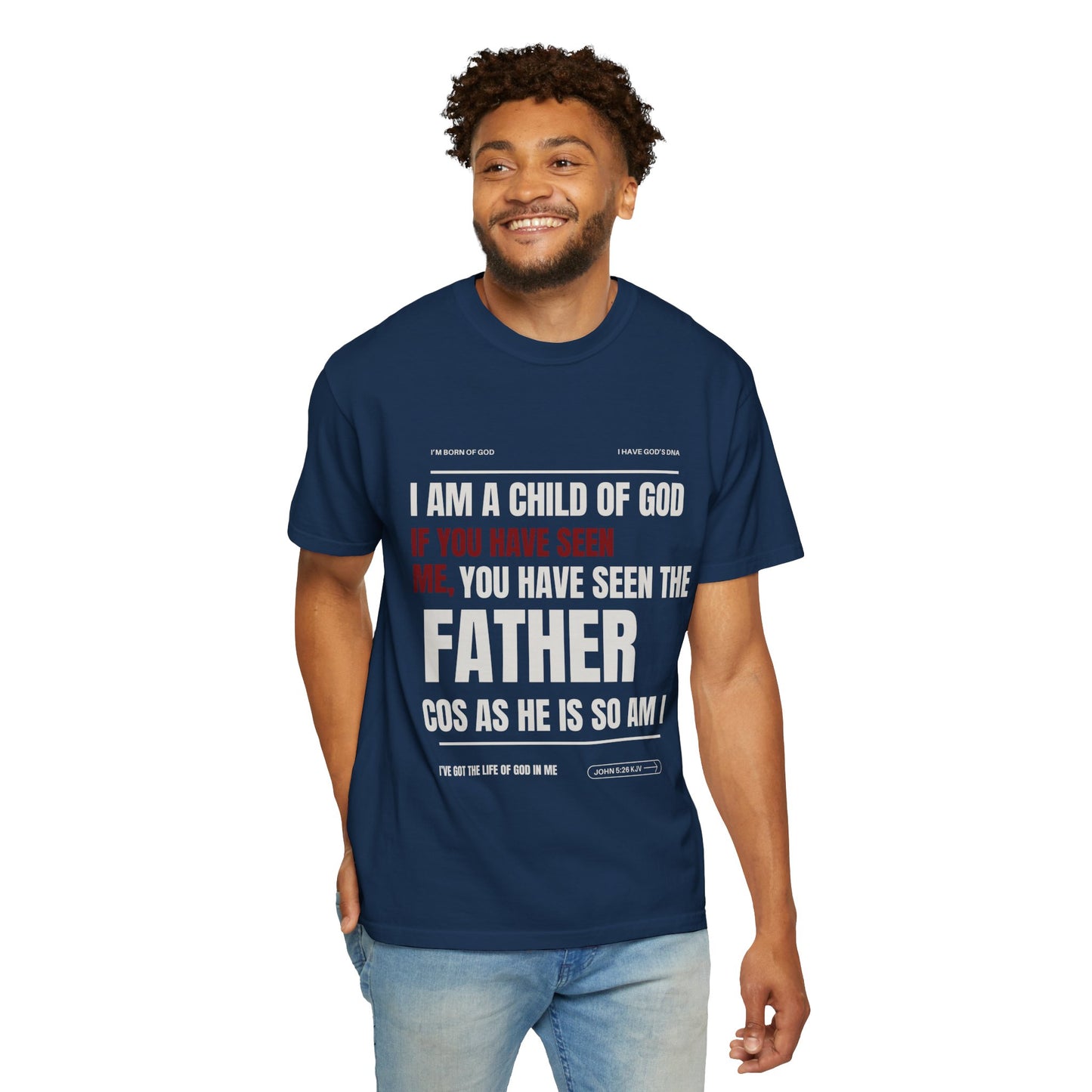 I'm a Child of God Christian Shirt, Religious Christian Tee, Faith Apparel