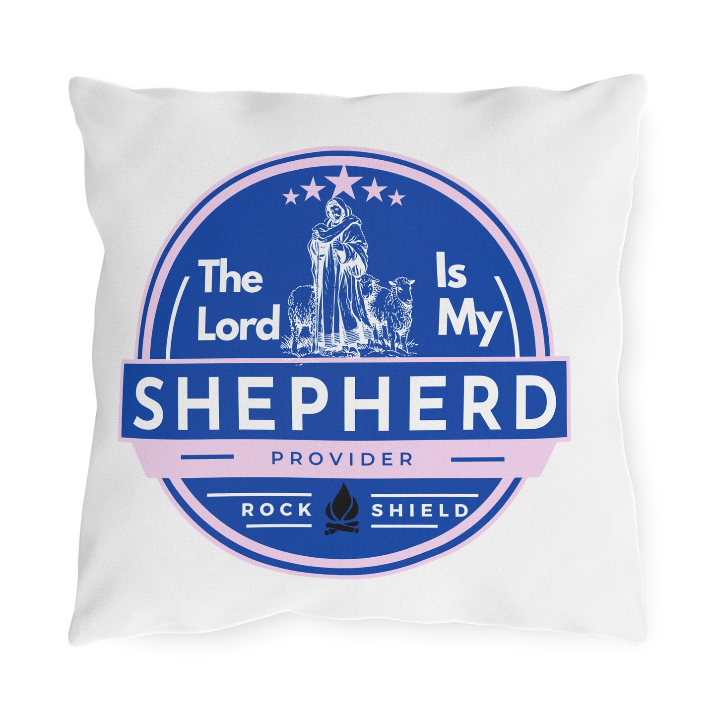 The Lord Is My Shepherd Faith-Inspired Outdoor Pillows - Home Decor