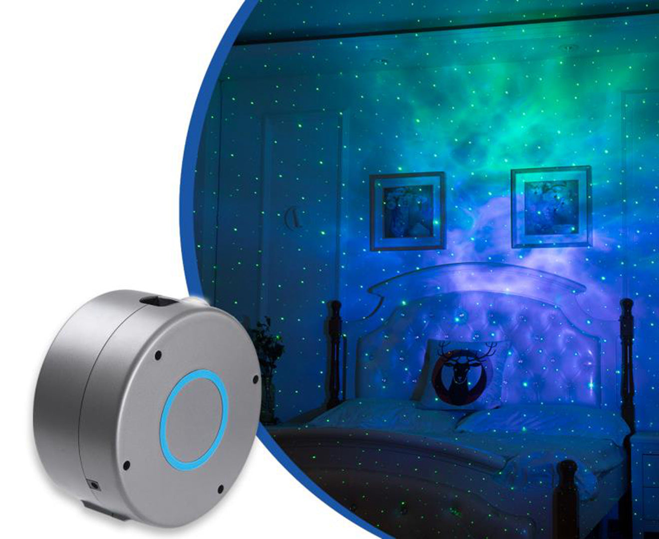 Home Decor - Galaxy Starry Sky Projector Rotating
