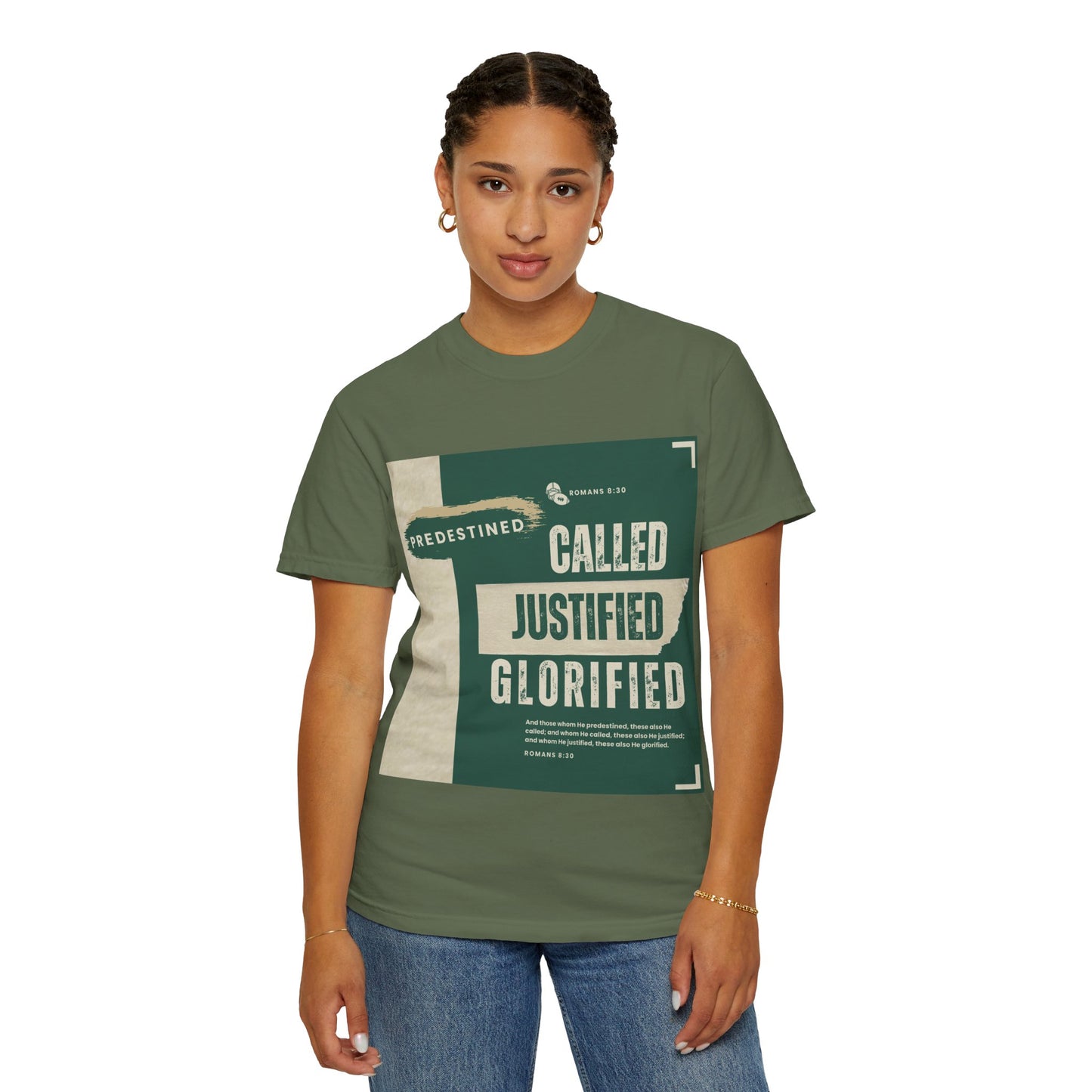 Called, Justified & Glorified Christian Faith T-shirt, Unisex Top, Religious Tee