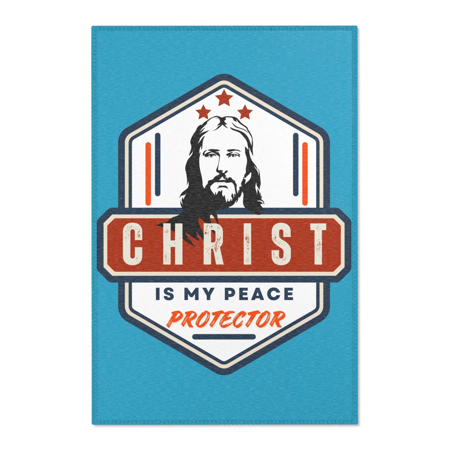 Christ is my Peace Rug