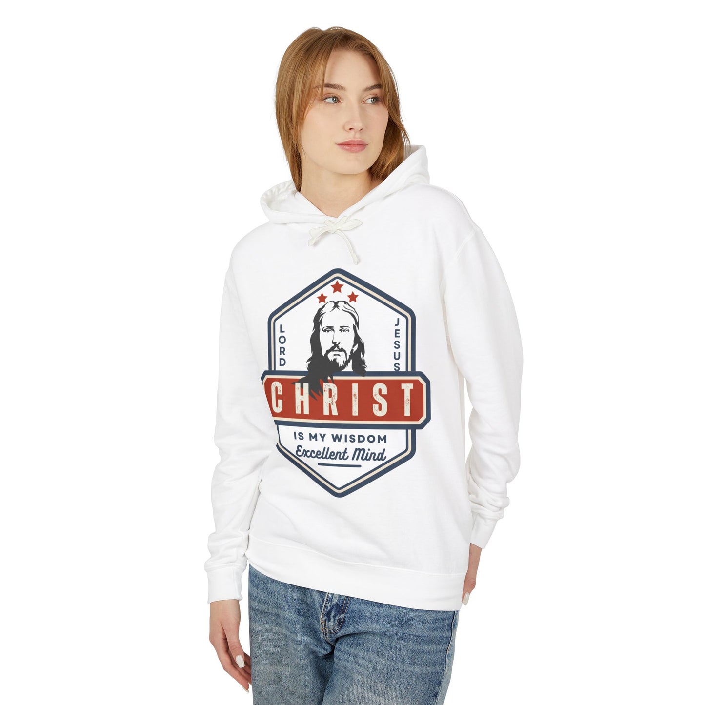 Christ is my Wisdom Unisex Hoodie - Inspirational Apparel, Christian Gift, Faith-Based Sweatshirt, Religious Clothing, Motivational Wear