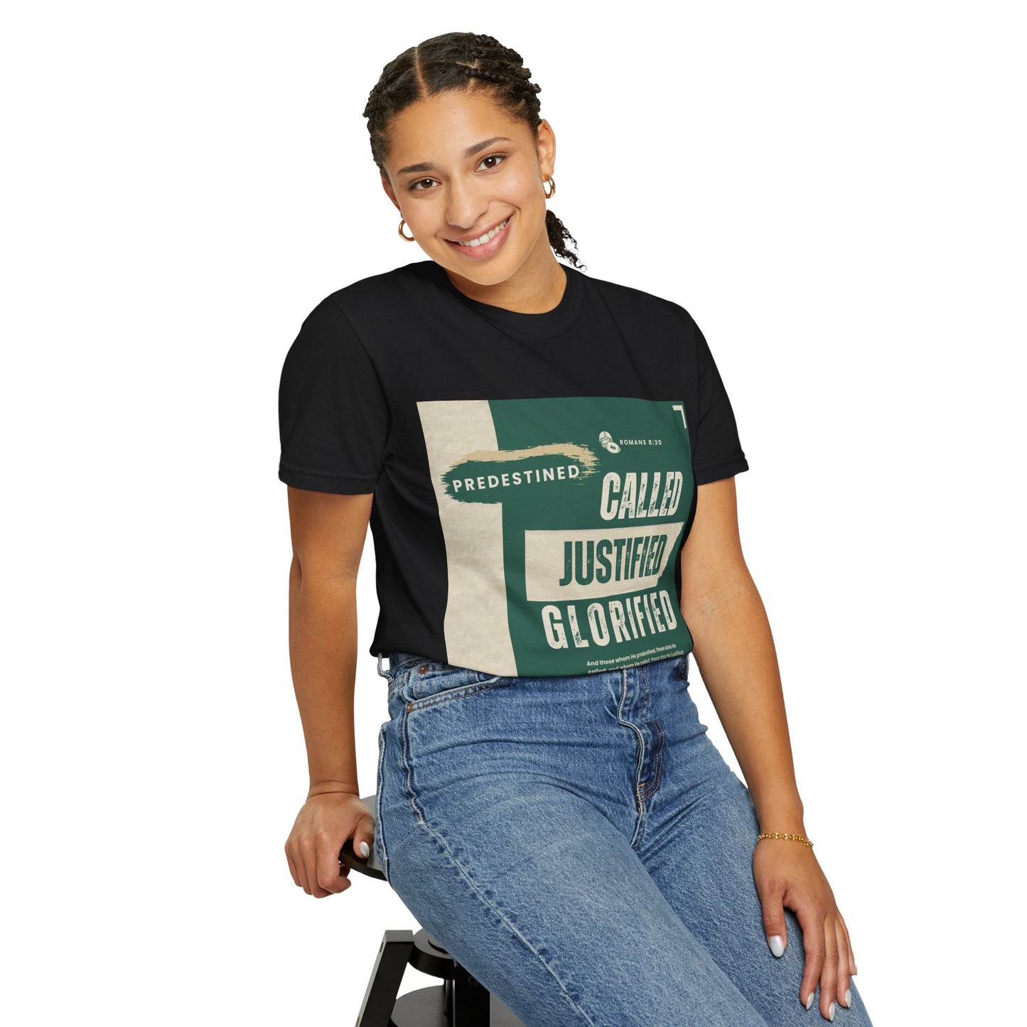 Called, Justified & Glorified Christian Faith T-shirt, Unisex Top, Religious Tee