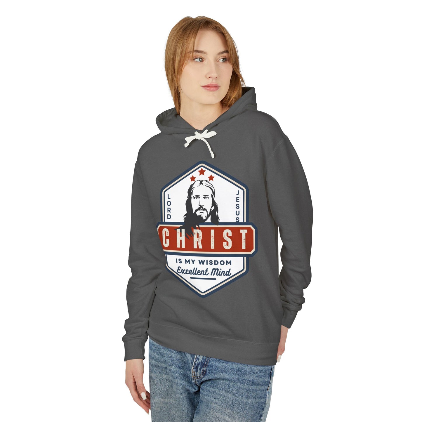 Christ is my Wisdom Unisex Hoodie - Inspirational Apparel, Christian Gift, Faith-Based Sweatshirt, Religious Clothing, Motivational Wear