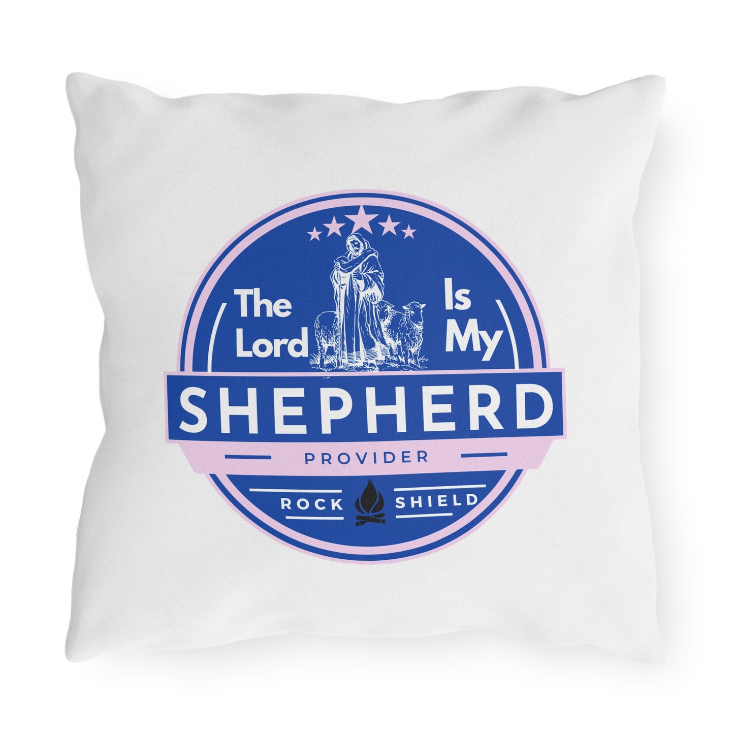 The Lord Is My Shepherd Faith-Inspired Outdoor Pillows - Home Decor