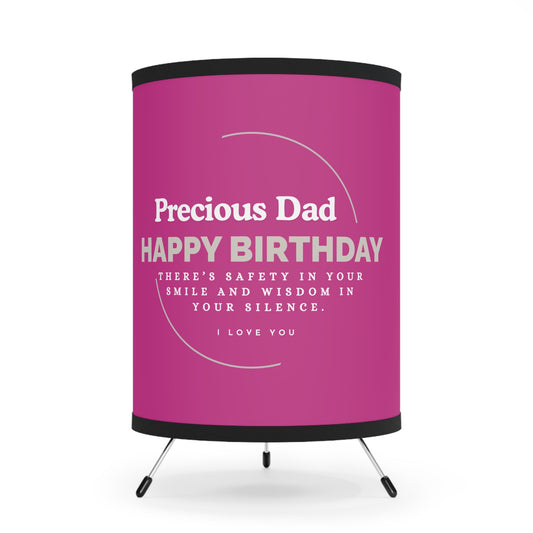 Table Lamp - Birthday Gift for Dad, High-Res Printed Shade, US\