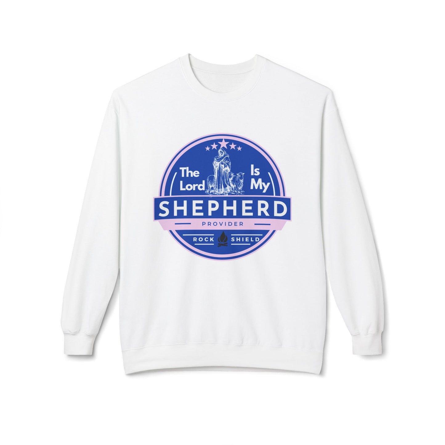 The Lord is my Shepherd, Bible Verse - Religious Sweatshirt, Christian Apparel