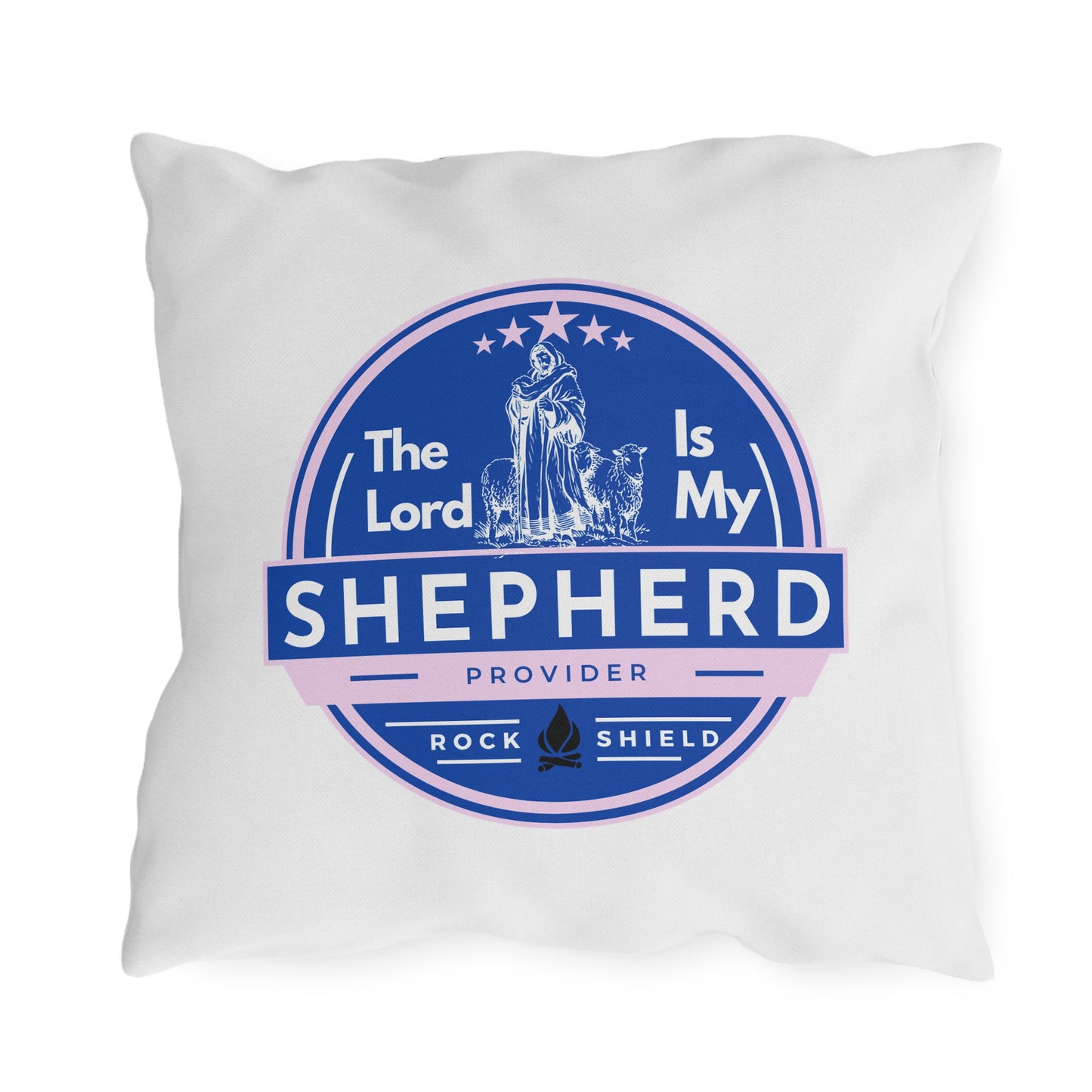 The Lord Is My Shepherd Faith-Inspired Outdoor Pillows - Home Decor