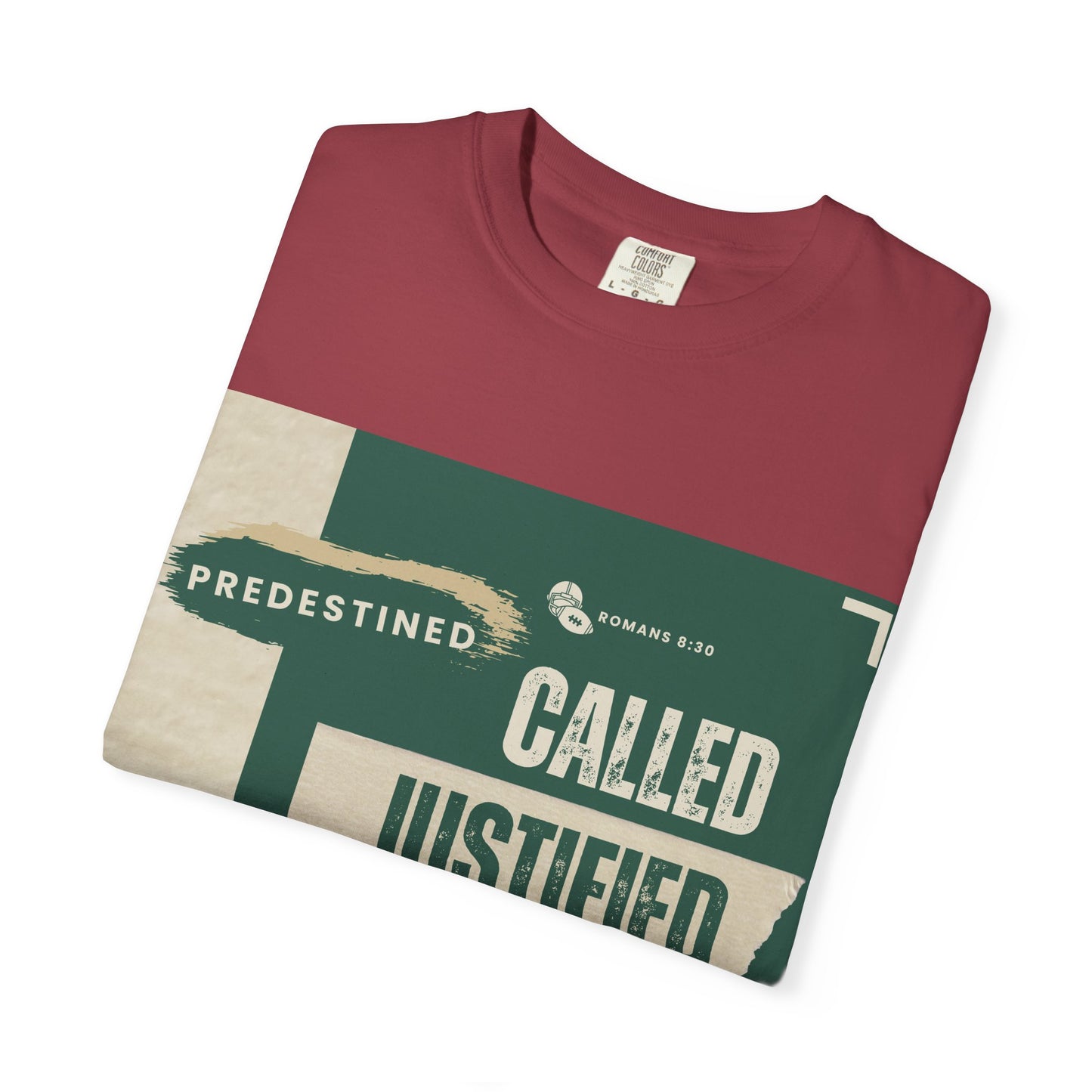 Called, Justified & Glorified Christian Faith T-shirt, Unisex Top, Religious Tee