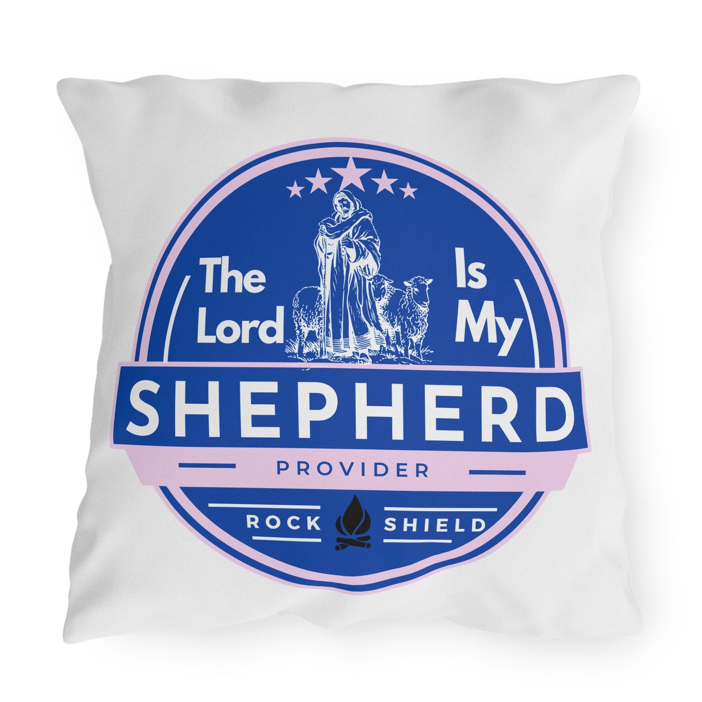 The Lord Is My Shepherd Faith-Inspired Outdoor Pillows - Home Decor