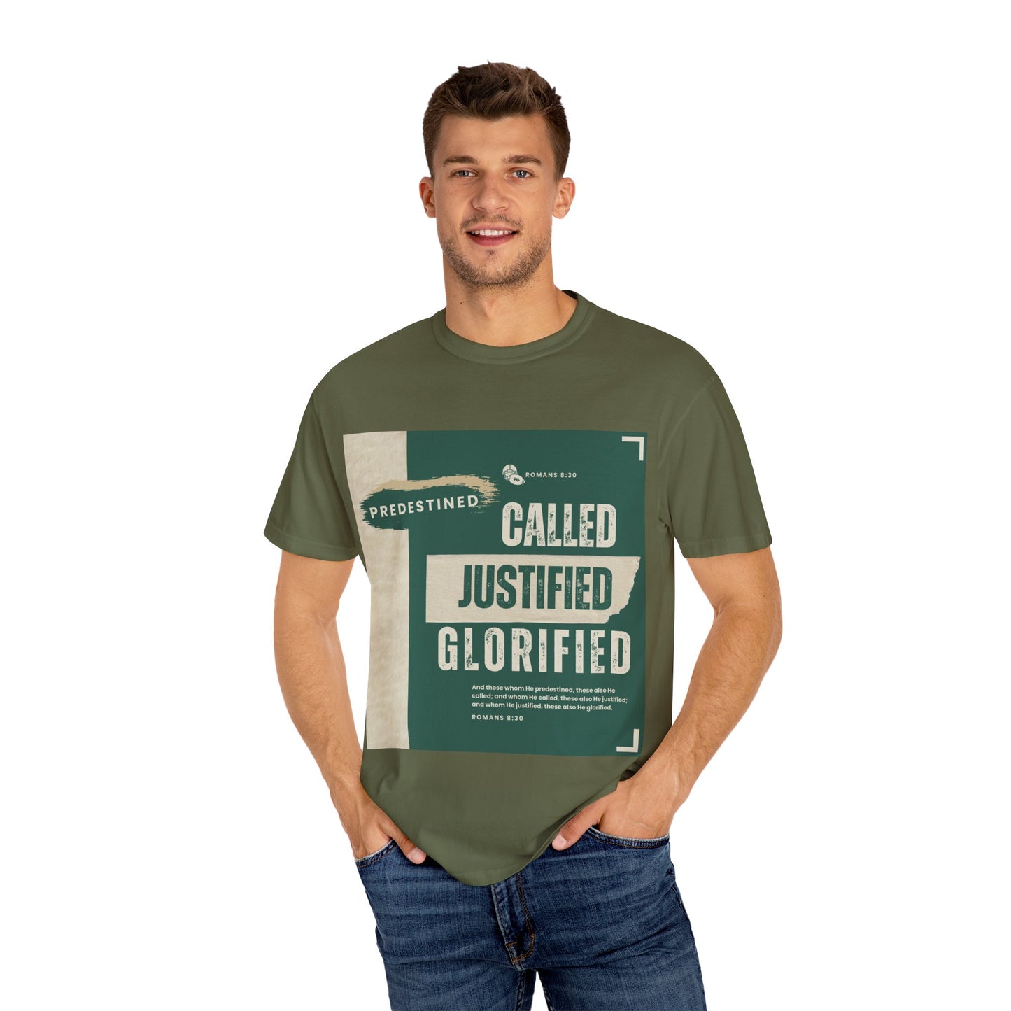 Called, Justified & Glorified Christian Faith T-shirt, Unisex Top, Religious Tee
