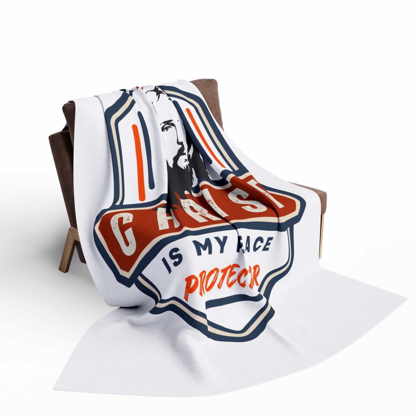 Christ is My Peace Fleece Blanket