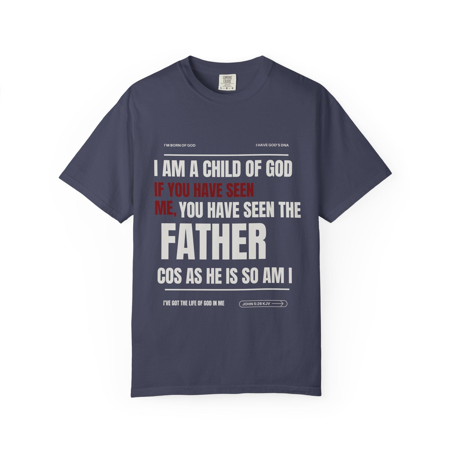 I'm a Child of God Christian Shirt, Religious Christian Tee, Faith Apparel
