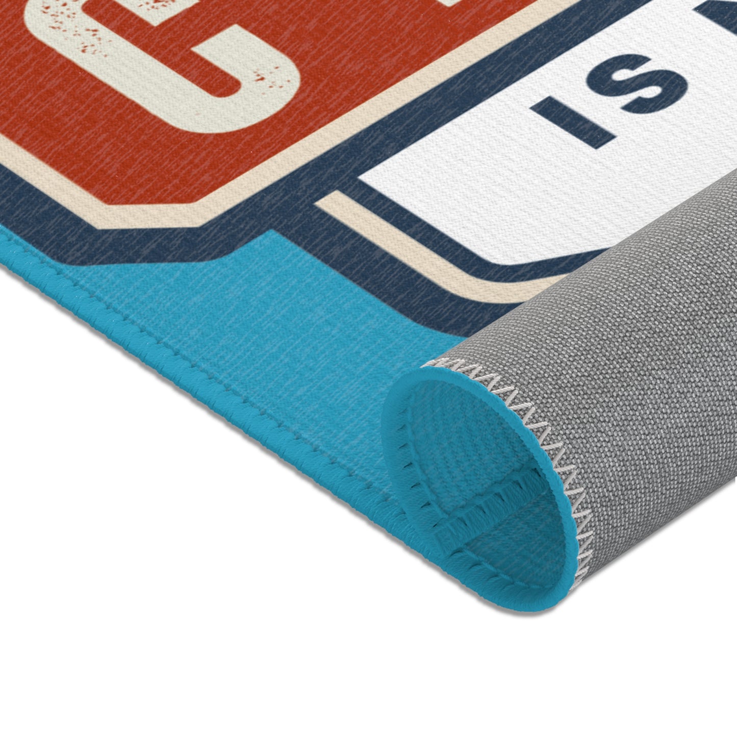 Christ is my Peace Rug