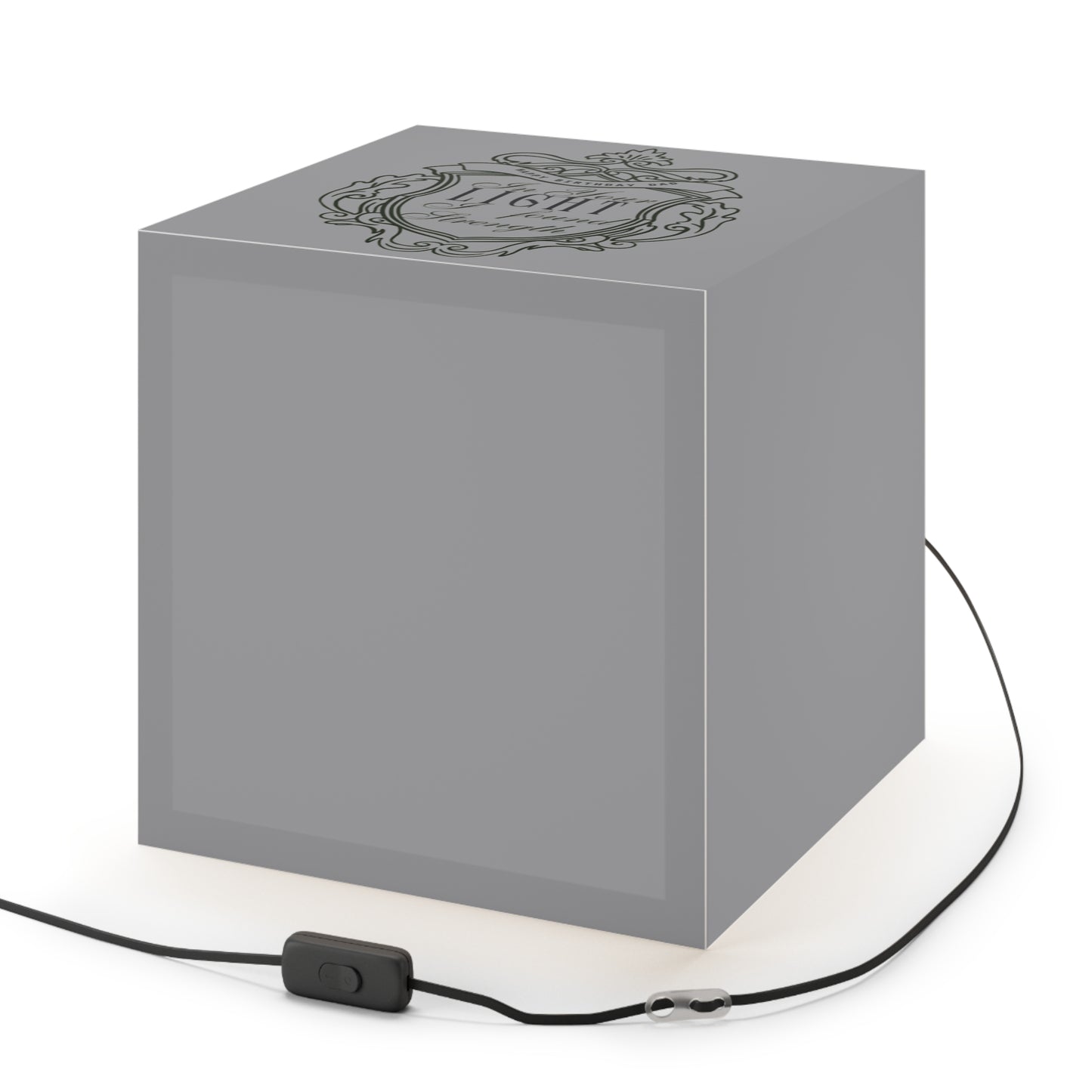 Birthday Gift for Dad - In your light, I found my strength - Cube Lamp