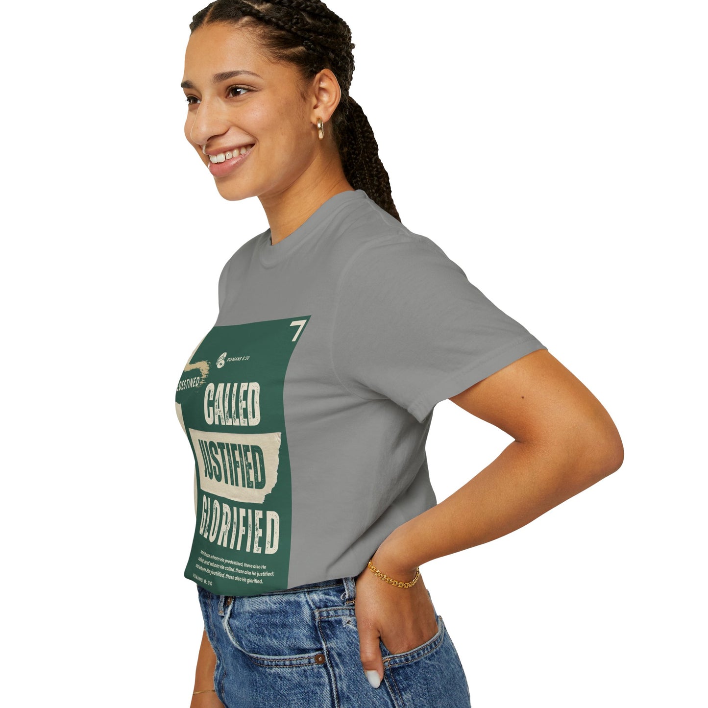 Called, Justified & Glorified Christian Faith T-shirt, Unisex Top, Religious Tee