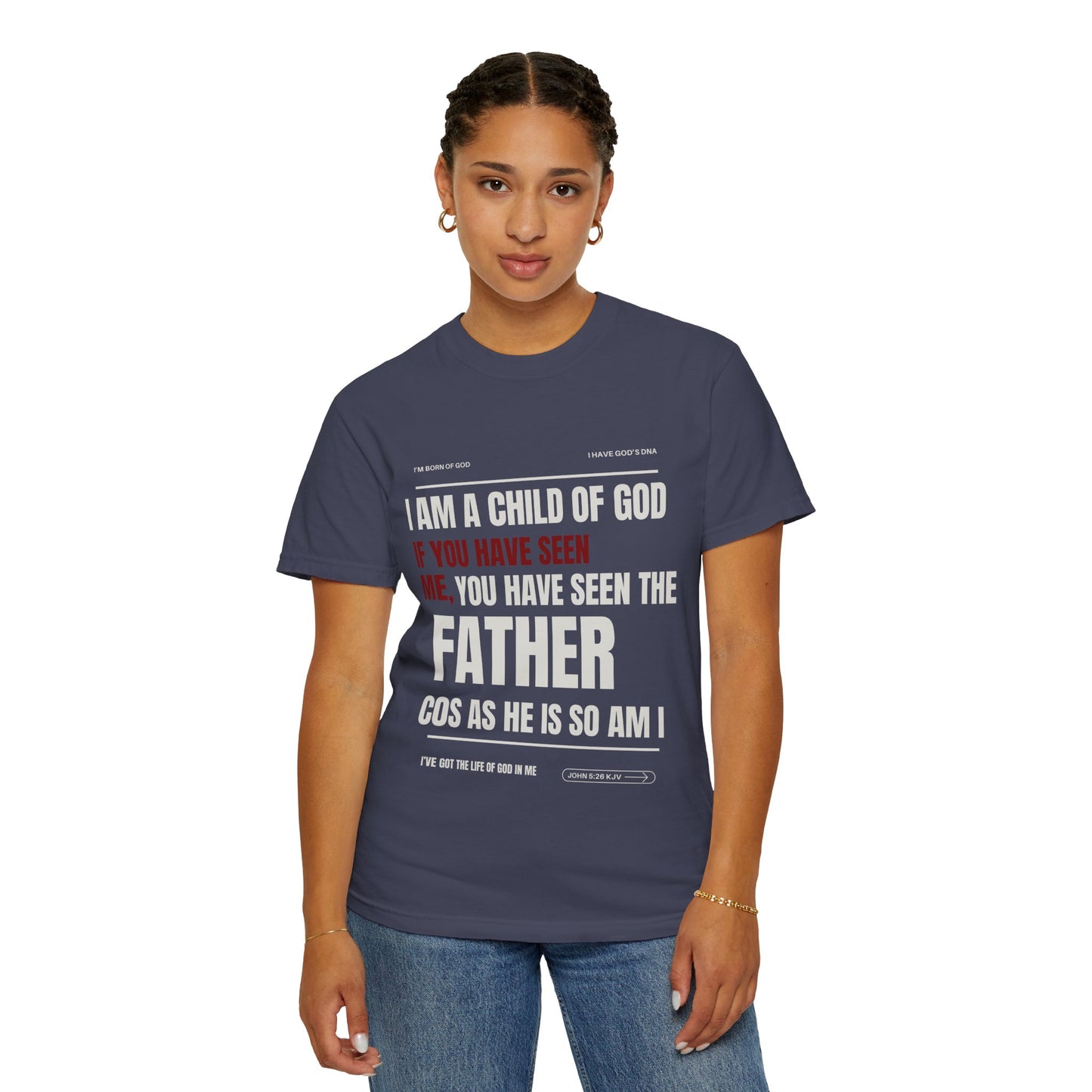 I'm a Child of God Christian Shirt, Religious Christian Tee, Faith Apparel