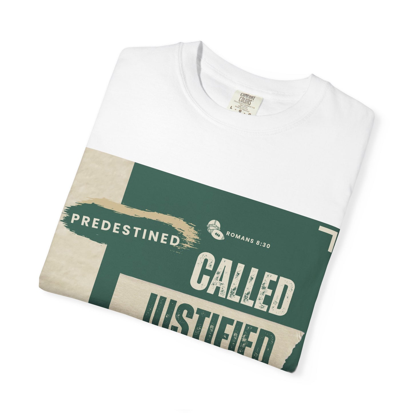Called, Justified & Glorified Christian Faith T-shirt, Unisex Top, Religious Tee