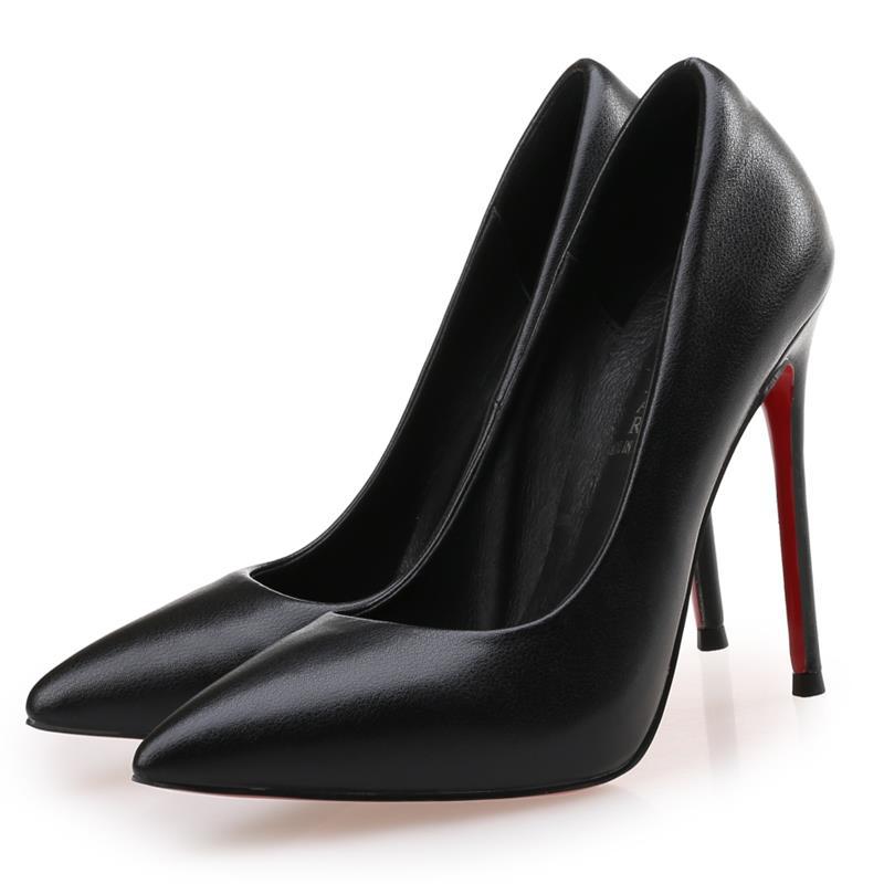 Stiletto Spring And Autumn Pumps Women's 12 Cm Sexy Single Shoes - Women's Heel Shoes