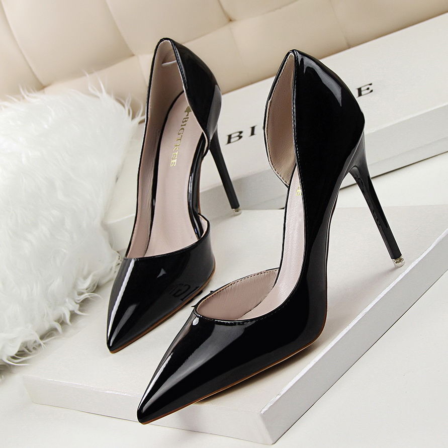 Stiletto Spring And Autumn Pumps Women's 12 Cm Sexy Single Shoes - Women's Heel Shoes
