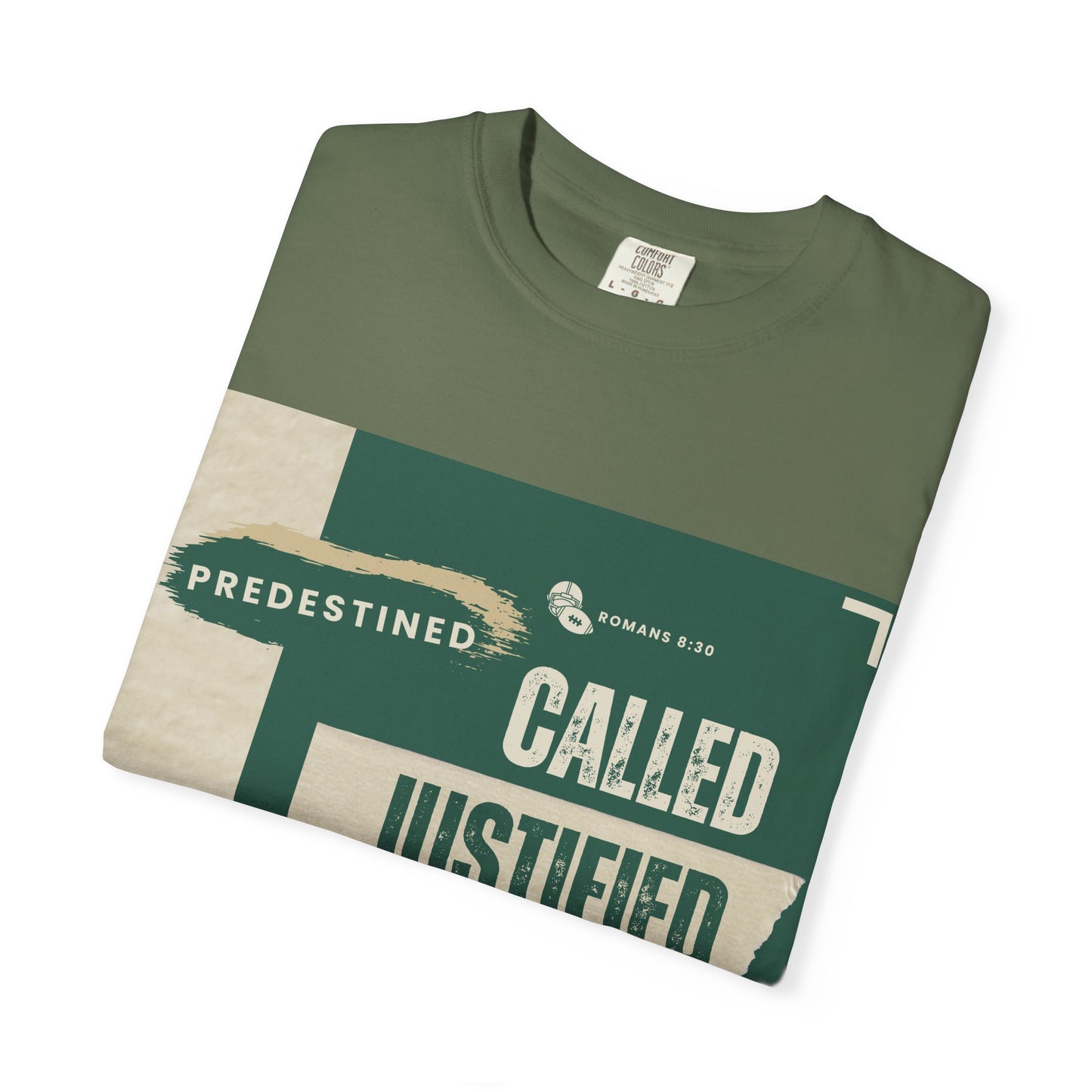 Called, Justified & Glorified Christian Faith T-shirt, Unisex Top, Religious Tee