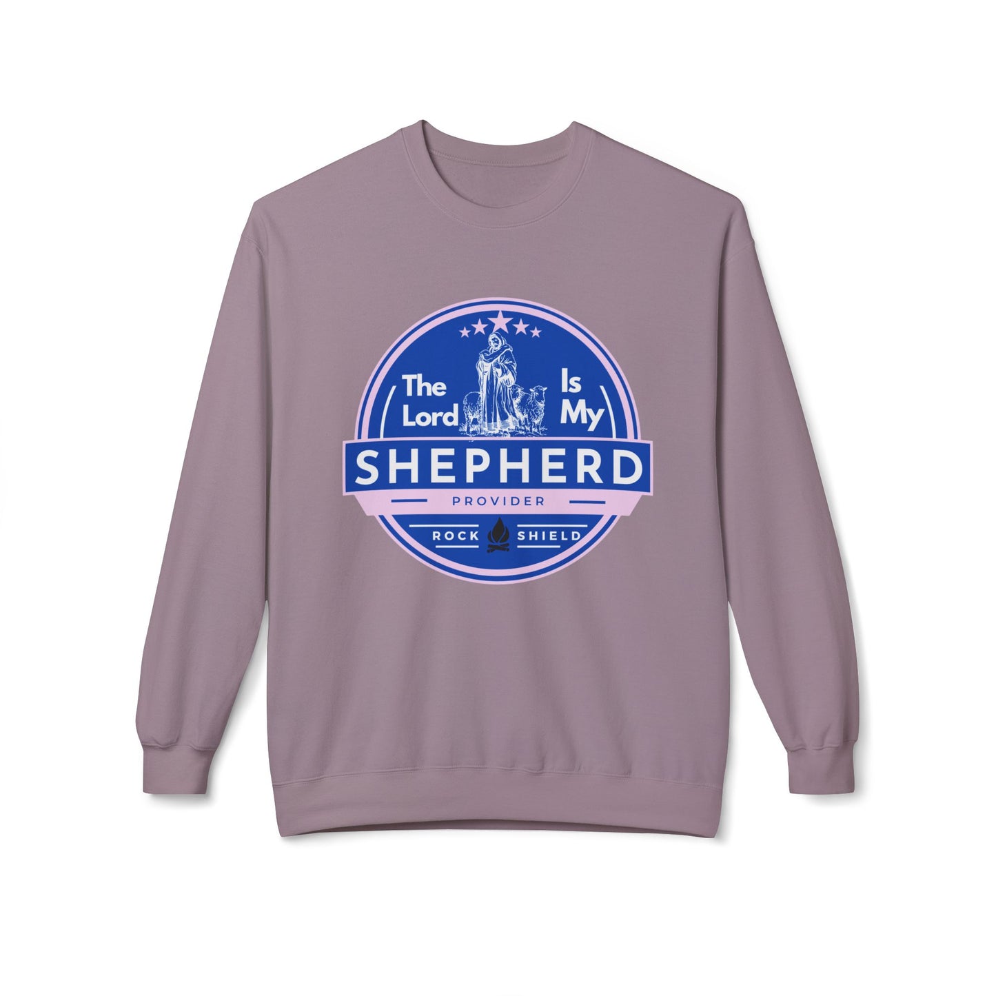 The Lord is my Shepherd, Bible Verse - Religious Sweatshirt, Christian Apparel