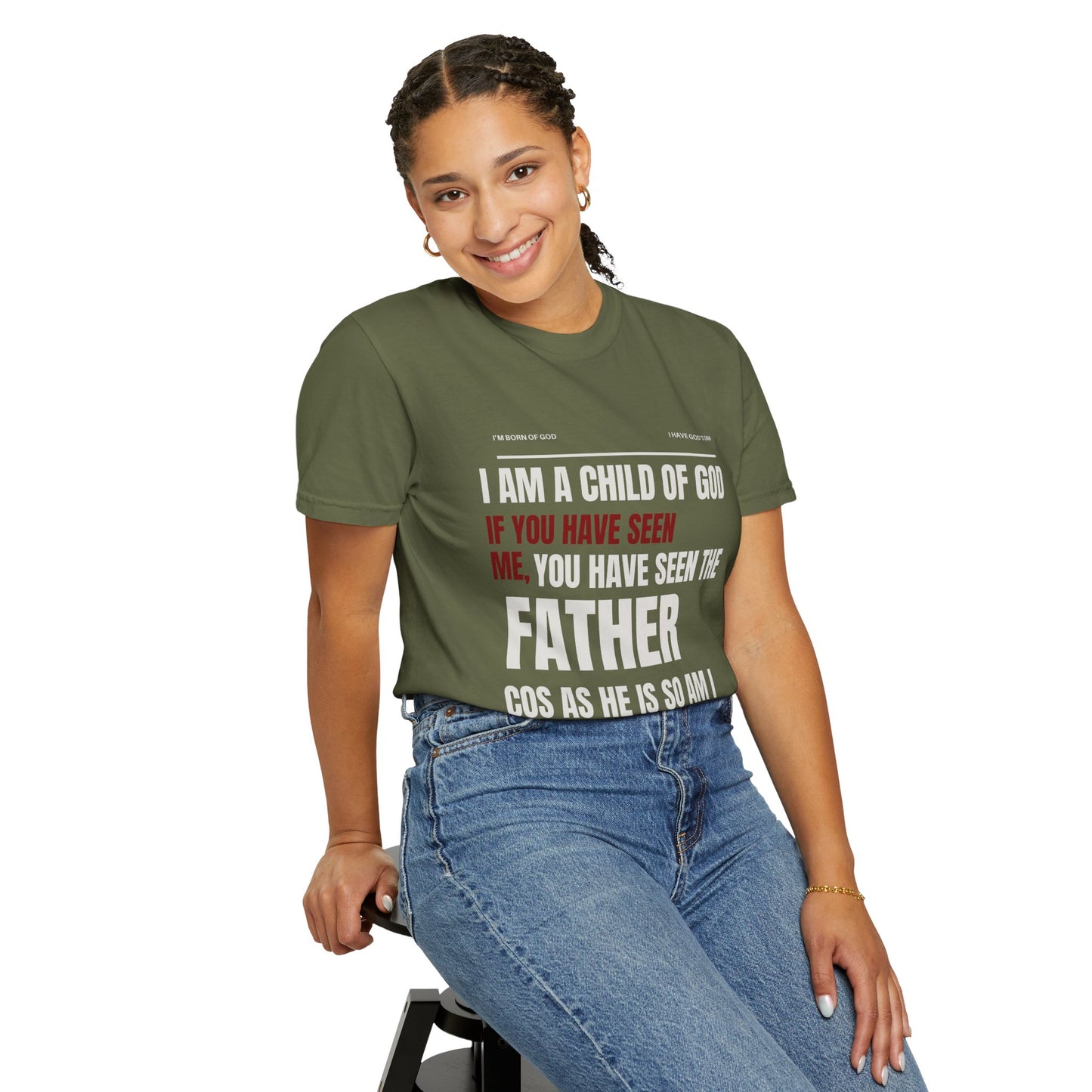 I'm a Child of God Christian Shirt, Religious Christian Tee, Faith Apparel