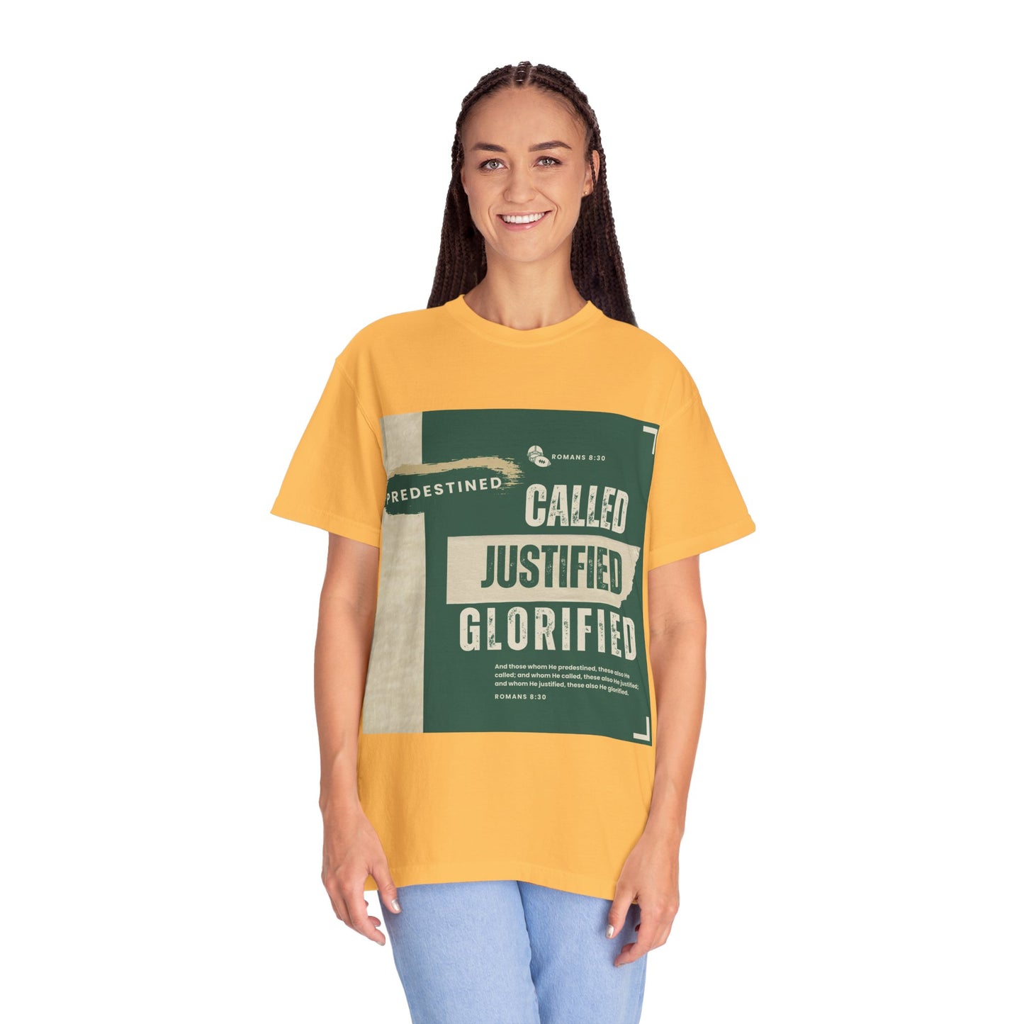 Called, Justified & Glorified Christian Faith T-shirt, Unisex Top, Religious Tee