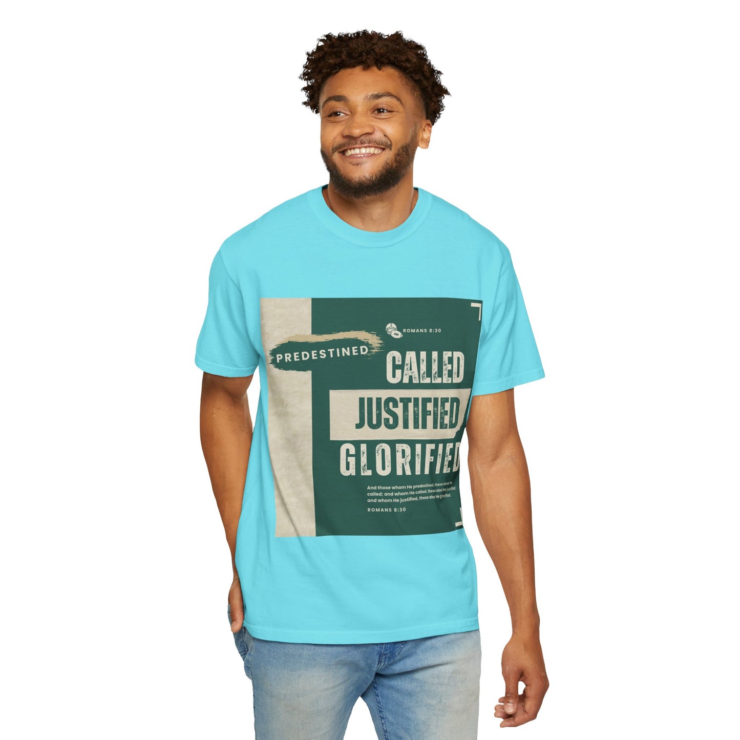 Called, Justified & Glorified Christian Faith T-shirt, Unisex Top, Religious Tee