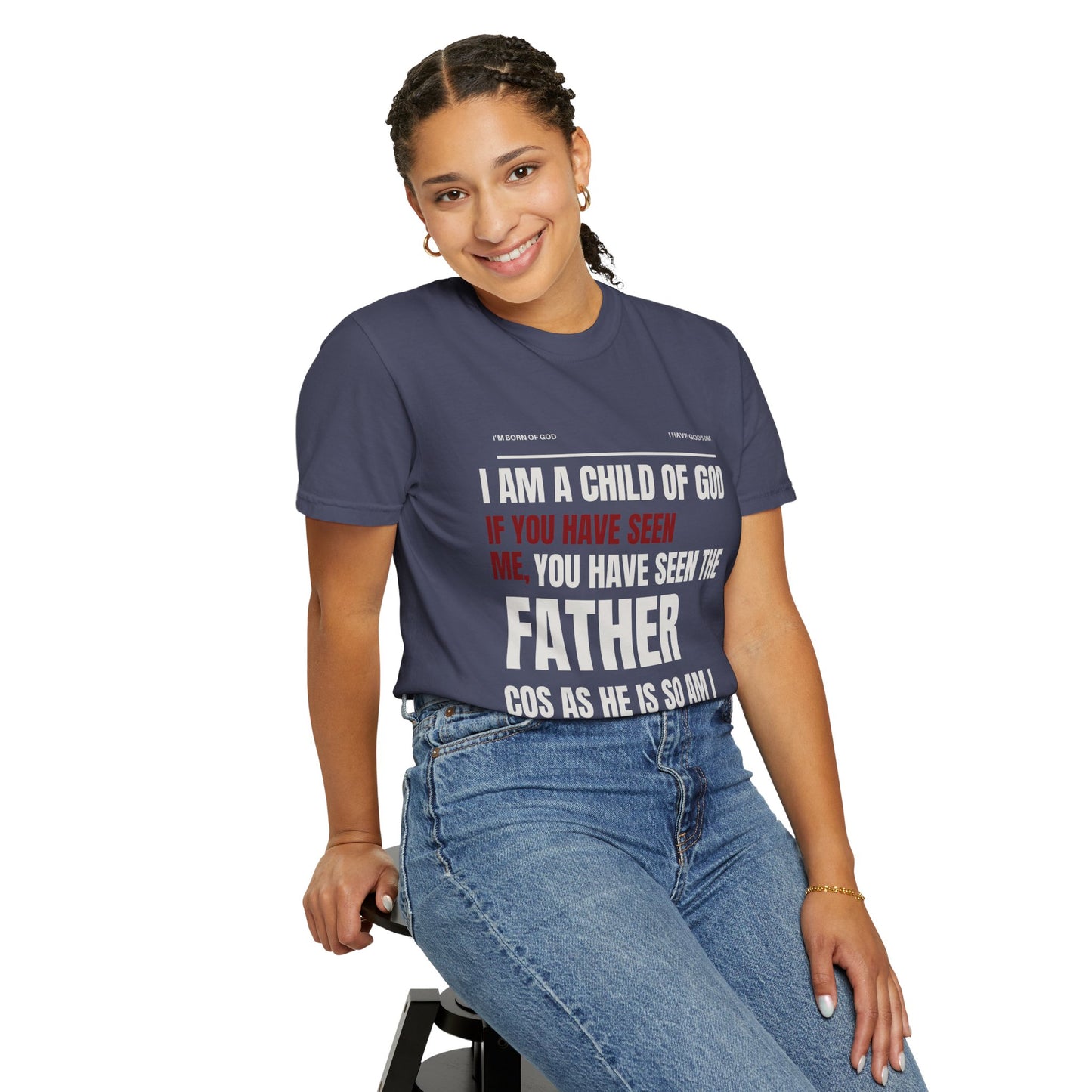 I'm a Child of God Christian Shirt, Religious Christian Tee, Faith Apparel