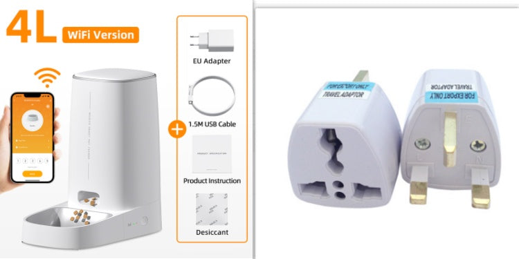 4L Automatic Pet Feeder Cat & Dog Food Dispenser Accessorie