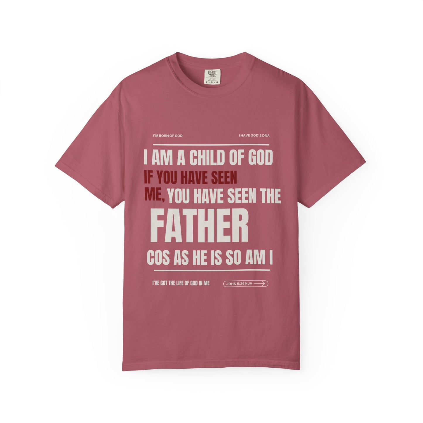 I'm a Child of God Christian Shirt, Religious Christian Tee, Faith Apparel