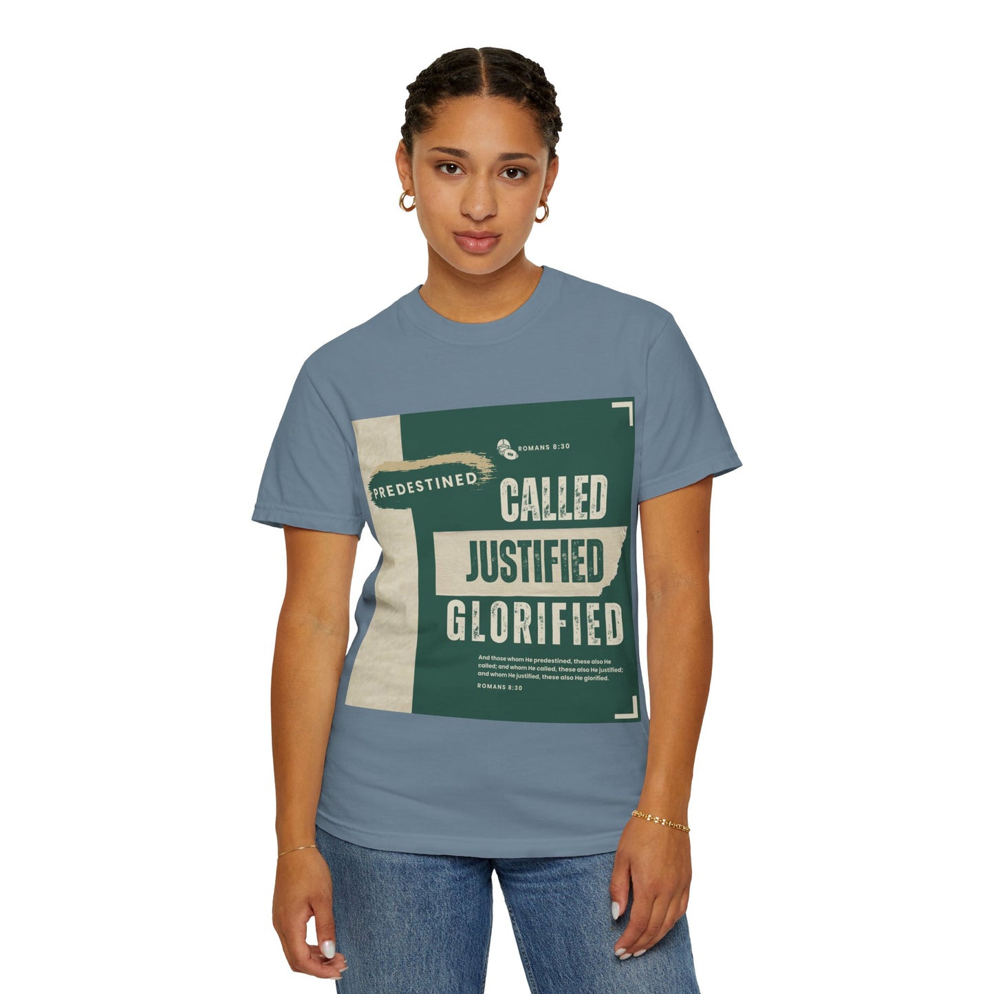 Called, Justified & Glorified Christian Faith T-shirt, Unisex Top, Religious Tee