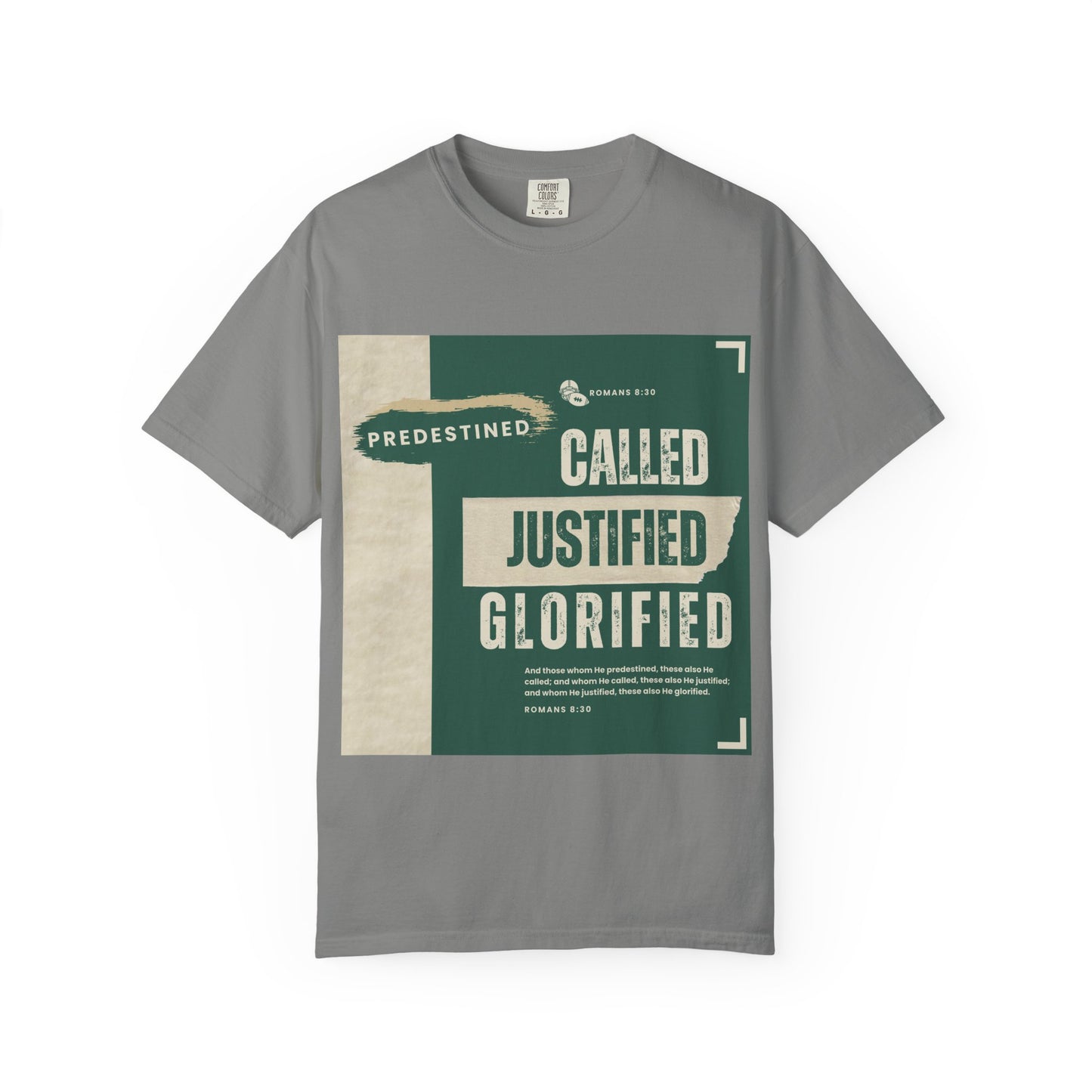 Called, Justified & Glorified Christian Faith T-shirt, Unisex Top, Religious Tee
