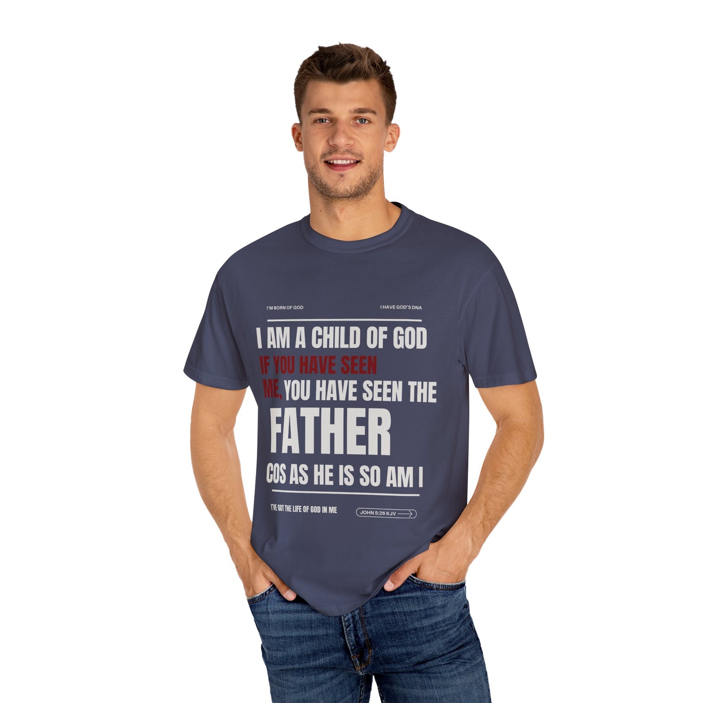 I'm a Child of God Christian Shirt, Religious Christian Tee, Faith Apparel