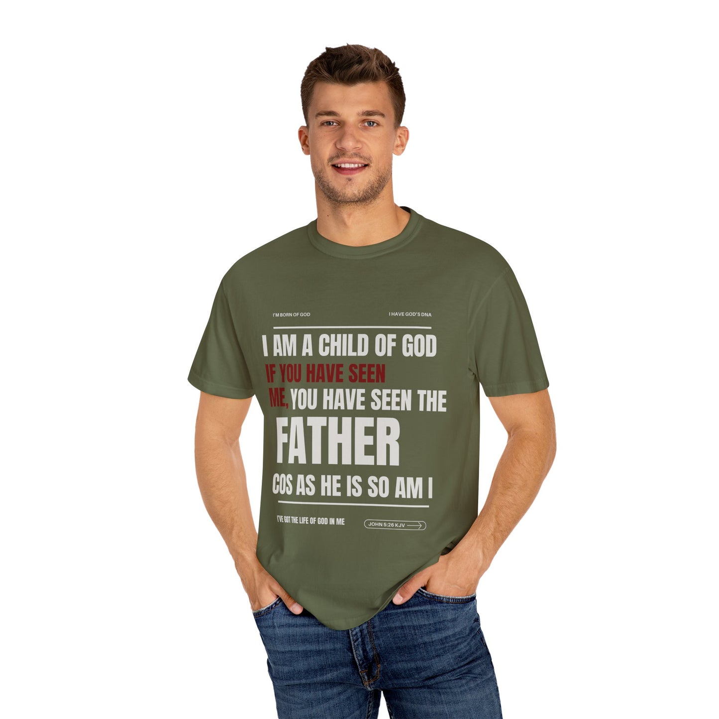 I'm a Child of God Christian Shirt, Religious Christian Tee, Faith Apparel
