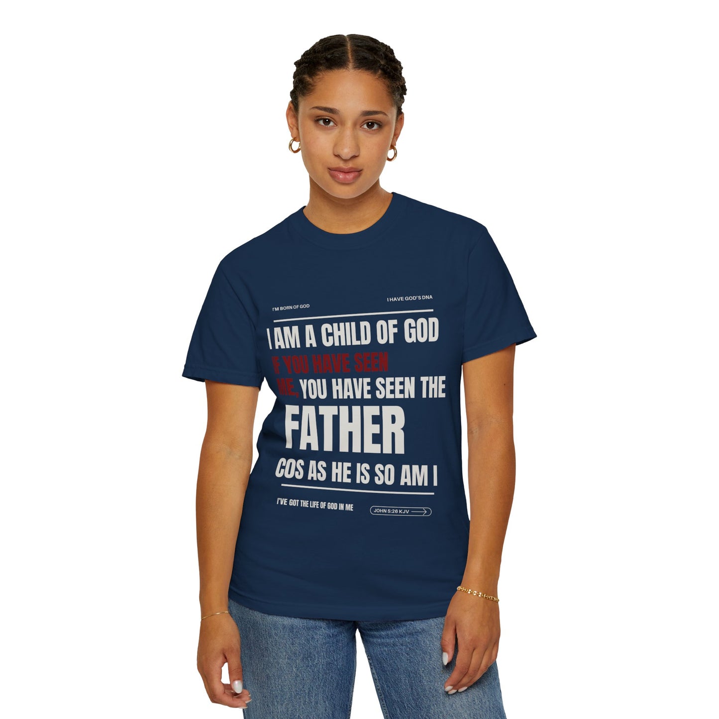 I'm a Child of God Christian Shirt, Religious Christian Tee, Faith Apparel