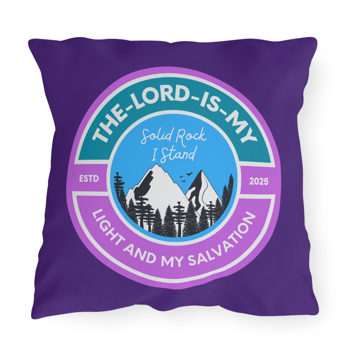 The Lord is my Light and my Salvation Pillow